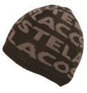 Lacoste Chocolate and Chestnut Beanie Hat