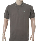 Lacoste Dark Taupe Pique Polo Shirt