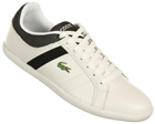 Lacoste Evershot ND White/Black Leather Trainers