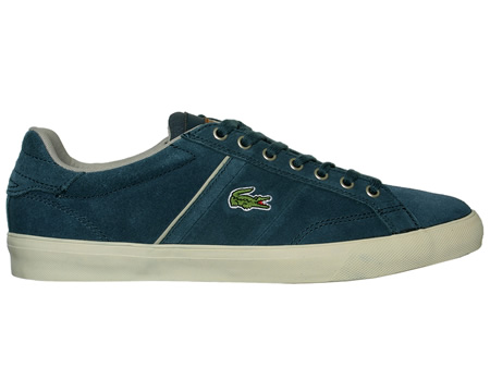 Lacoste Fairlead FLD Dark Blue Suede Trainers