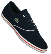 Lacoste Footwear Lacoste Albany Twist Navy Canvas Plimsoles