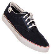 Lacoste Footwear Lacoste Barbados Navy Canvas Trainers