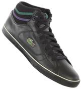 Lacoste Camous Black and Dark Green Hi Top