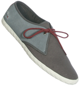 Lacoste Footwear Lacoste Chute Grey Canvas Plimsoles