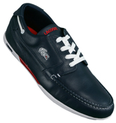 Lacoste Footwear Lacoste Dreyfus SPM Navy Leather Boat Shoes