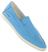 Lacoste Footwear Lacoste Harrison 3 Light Blue Canvas Shoes