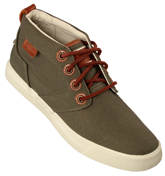 Lacoste Footwear Lacoste Khaki Storm LB STM CNV Canvas Trainers