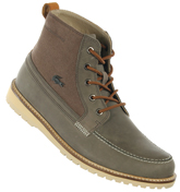 Lacoste Footwear Lacoste Marceau Grey Leather Boots