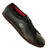 Lacoste Footwear Lacoste Marcel Twist Black and Red Trainer Shoes