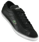 Lacoste Footwear Lacoste Milner SPM Black Leather Trainers