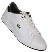 Lacoste Footwear Lacoste Nistos 2 White Leather Trainers
