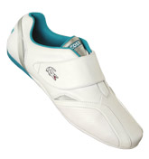 Lacoste Footwear Lacoste Protect OD White and Aqua Velcro