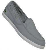 Lacoste Footwear Lacoste Rocher Light Grey Deck Shoes