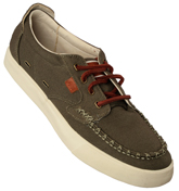 Lacoste Footwear Lacoste Stealth Inagro LB Khaki Canvas Trainers