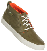 Lacoste Footwear Lacoste Storm LEM Khaki Leather Boots