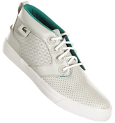 Lacoste Footwear Lacoste Storm LEM Light Grey Leather Boots
