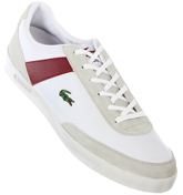 Lacoste Footwear Lacoste Suzuka White Leather Trainers