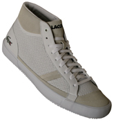Lacoste Footwear Lacoste White Kapira Mid SRM Leather / Suede