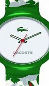 Lacoste Goa White Green Watch