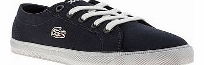 kids lacoste navy & white marcel unisex junior