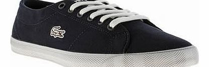 kids lacoste navy & white marcel unisex youth