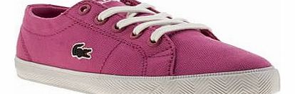 Lacoste kids lacoste pink marcel girls junior 8606403570