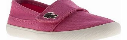 Lacoste kids lacoste pink marice girls toddler
