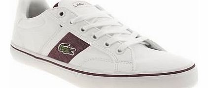 Lacoste kids lacoste white fairlead boys youth