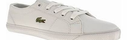 Lacoste kids lacoste white marcel unisex junior