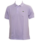 Lacoste Lavender Pique Polo Shirt
