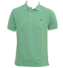 Lacoste Lettuce Green Pique Polo Shirt