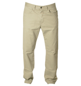 Lacoste Light Beige Straight Leg Jeans
