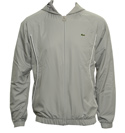 Lacoste Light Grey Polyester Hooded Tracksuit