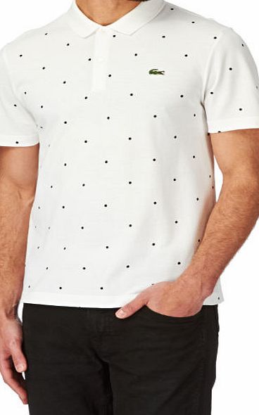 Lacoste Live Mens Lacoste Live Men Polo Shirt - Flour/black