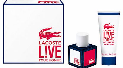 Lacoste Live Pour Homme EDT Gift Set