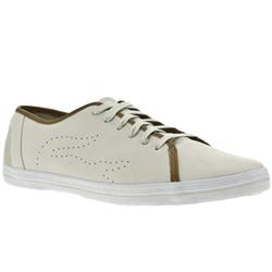 Male Orseit 3 Leather Upper Fashion Trainers in White