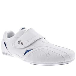 Lacoste Male Protect Vl Leather Upper Fashion Trainers in White