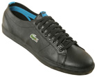Lacoste Marcel RTT Black/Blue Leather Trainers