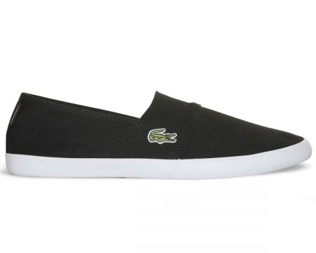 Lacoste Marice LCR Black/White Textile Trainers