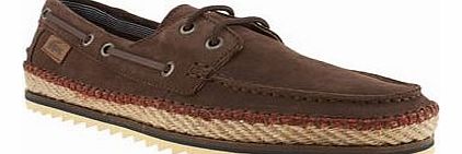 mens lacoste brown sauville 6 shoes 3108006050
