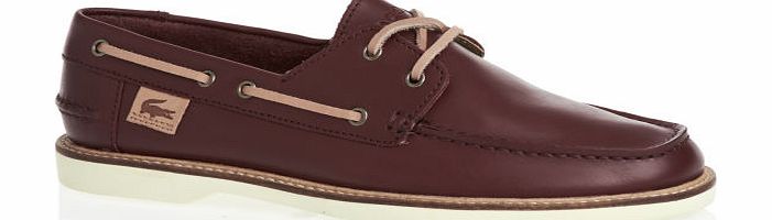Lacoste Mens Lacoste Busoni Shoes - Dark Red