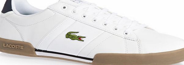 Lacoste Mens Lacoste Deston Shoes - White/Tan
