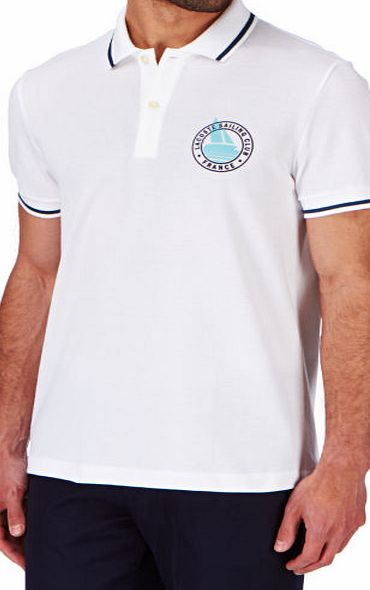 Lacoste Mens Lacoste Short Sleeved Ribbed Collar Polo