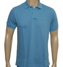 Lacoste Mid Blue Pique Polo Shirt