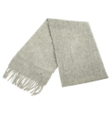 Lacoste Mid Grey Tassle Scarf