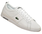 Lacoste Observe E White Leather Trainers