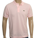 Lacoste Pink Pique Polo Shirt (Tag 8)