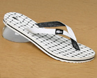 Lacoste Puerto Net White/Black Flip Flops