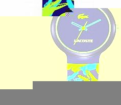 Lacoste Purple and Green Goa Watch