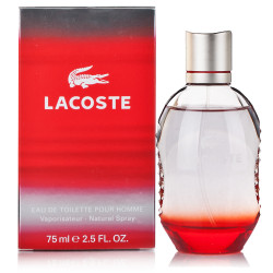 Lacoste Red for Men 75ml EDT Spray - 75ml